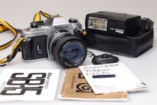 NIKON FG 35mm SLR CAMERA W/NIKKOR 35-70mm 3.3-4.5 ZOOM LENS  SB 15 FLASH EXCELL