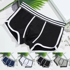 Men's Low-rise Sexy Comfy Boxer Briefs Pouch Shorts Trunks Underwear Underpants