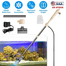 Electric Aquarium Gravel Cleaner Adjustable Automatic Fish Tank Vacuum Cleaner