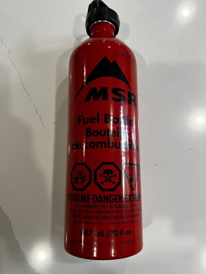 MSR Liquid Fuel Aluminum Bottle Leak Proof Camping 30 Ounce