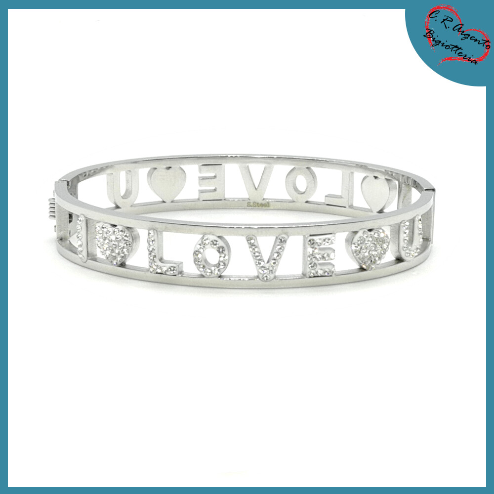 Bracciale A Manetta "Sticazzi" Con Strass – Creative.Lab Shop Luino - Foto 5