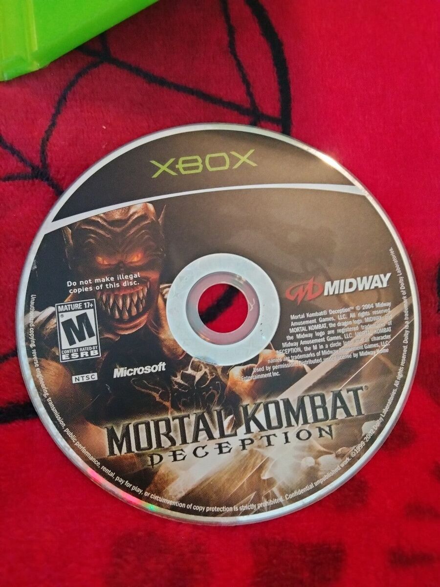 Buy XBox Mortal Kombat Deception Kollector's Edition Baraka Version