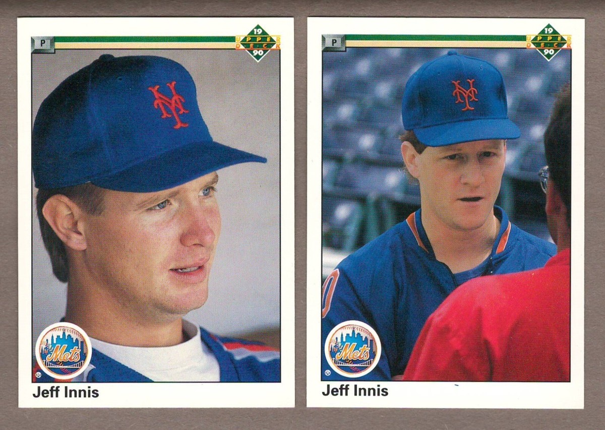 e*h様 ダナー　90s JEFF INNIS 1990 Upper Deck ERR/COR #562 ERROR + CORRECTED