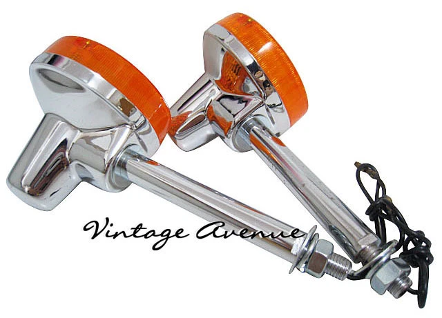 [61-TW13] SUZUKI GS550 GS650 GS750 GS850 GS1000 GS1100 SIGNAL LAMP 1PAIR 12V - Image 3 of 4