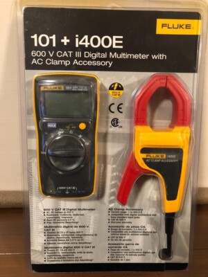FLUKE Pocket-sized Multimeter i400E Kit with Current Clamp 101/i400E New Japan