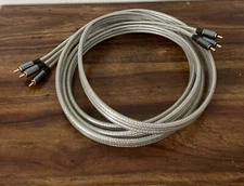 RCA Digital High Performance Audio Cable Male-Male Red Green Blue 10”