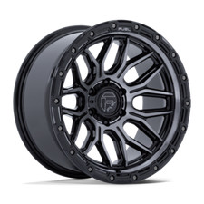 17 Inch Black Gray Wheels Rim Fuel Surge Fc881 Ford Bronco 6x5.5 Lug 17x9 1mm 17 Inch Black Gray Wheels Rim Fuel Surge Fc881 Ford Bronco 6x5.5 Lug 17x9 1mm