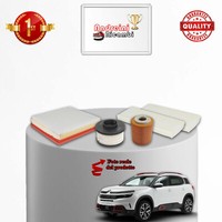 Set Service 4 Filter Citroen C5 Aircross 1.5 Blue HDI 96KW 131CV Von 2018->