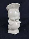 Vintage Chick Pitcher Creamer Ceramic Farmhouse Country Primitive Off White