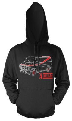 A-Team Bus Kapuzenpullover | B.A. Baracus Mr. T Hannibal GMC US Action | M2