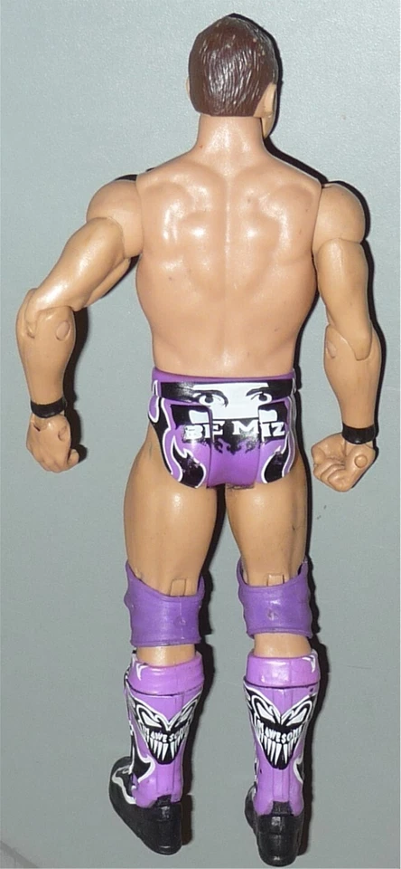 The MIZ - Figura de acción suelta Purple Gear WWE Mattel Basic Survivor Series LEER Foto 2 de 2
