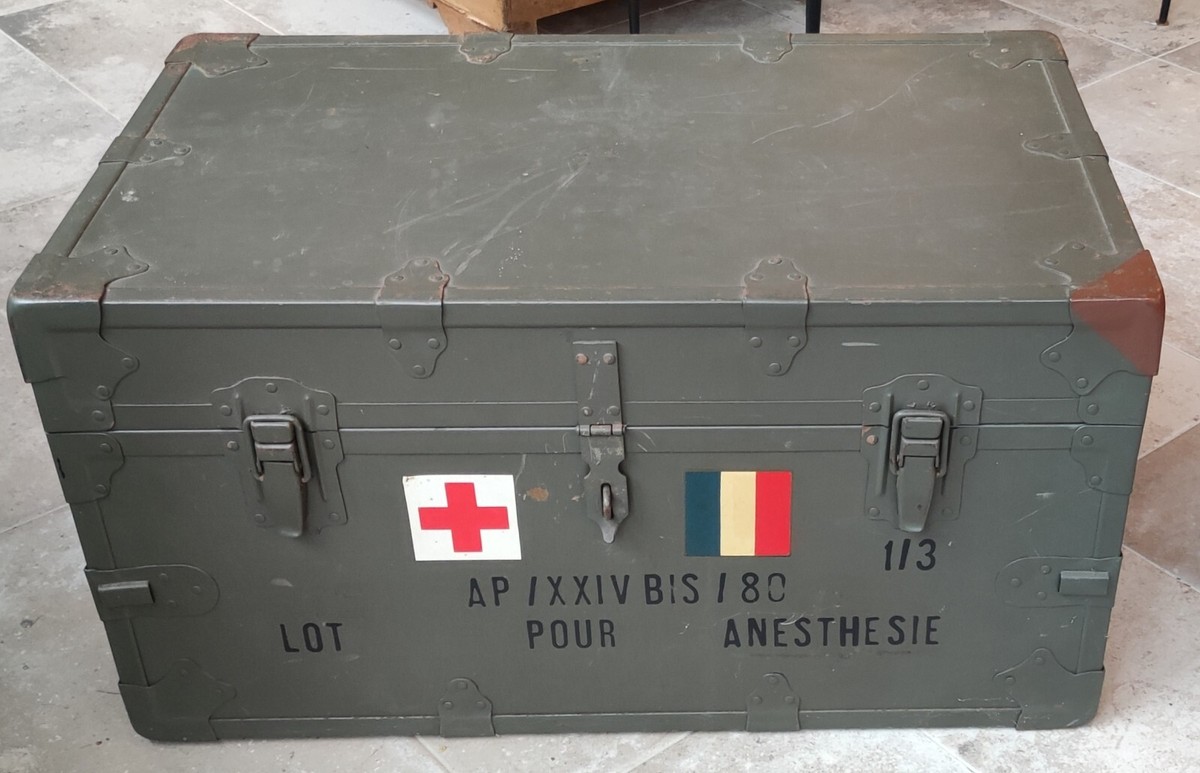 Plano Malle De Rangement Militaire Small Noire - Coffre Robuste Empilable 53L Pour Extérieur Et Maison