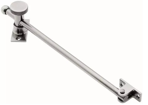 Swing Casement Adjuster 10" Satin Nickel IDH 21001-015 - Picture 2 of 3