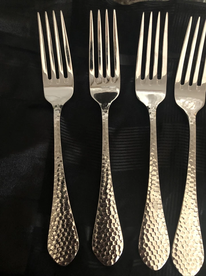 Bon Chef S1200 Reflections Salad Forks SpoonsFlatware Silverware Set Of 24 - Image 3 of 4