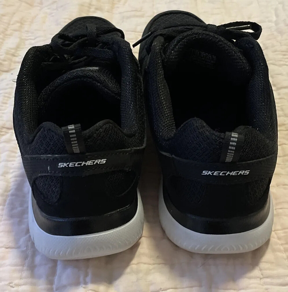 Skechers Womens 8.5 Summit 12997 Black White Soles Shoes Skechers Womens 8.5 Summit 12997 Black White Soles Shoes