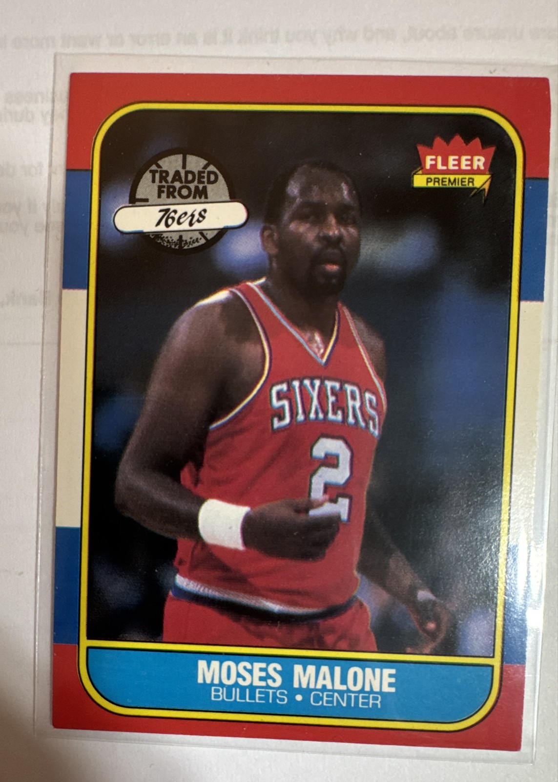 1986-87 Fleer - Moses Malone #69