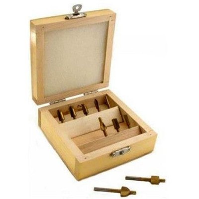 Mini Router Bit Set Kit 1/8'' Shank for Dremel Wood Tools