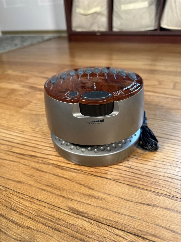 Sharper Image Sound Soother 20 Platinum Sound Therapy SI677 - Image 4 of 4