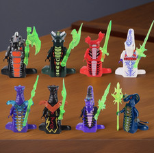 Building Blocks Fangtom Pythor Minifigure Rise of the Snakes Lot Of 8 