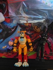 Jazwares Fnaf Five Nights At Freddys Figure Lot. Glamrock Endo, Shadow Bonnie