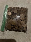 Large Lot Of Wheat Pennies 2.5lbs