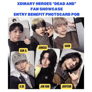 Xdinary Heroes ガオン whosfan 購入特典 Gaon Xdinary Heroes | eBay