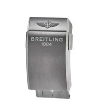 Breitling Clasp 18mm Brushed Deployment Buckle Push Button A18DSA.4 SuperOcean 