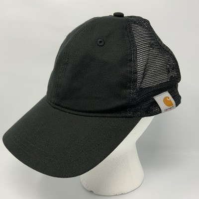 Carhartt Snapback Hat Cap Mesh Back One Size Black Snap Back
