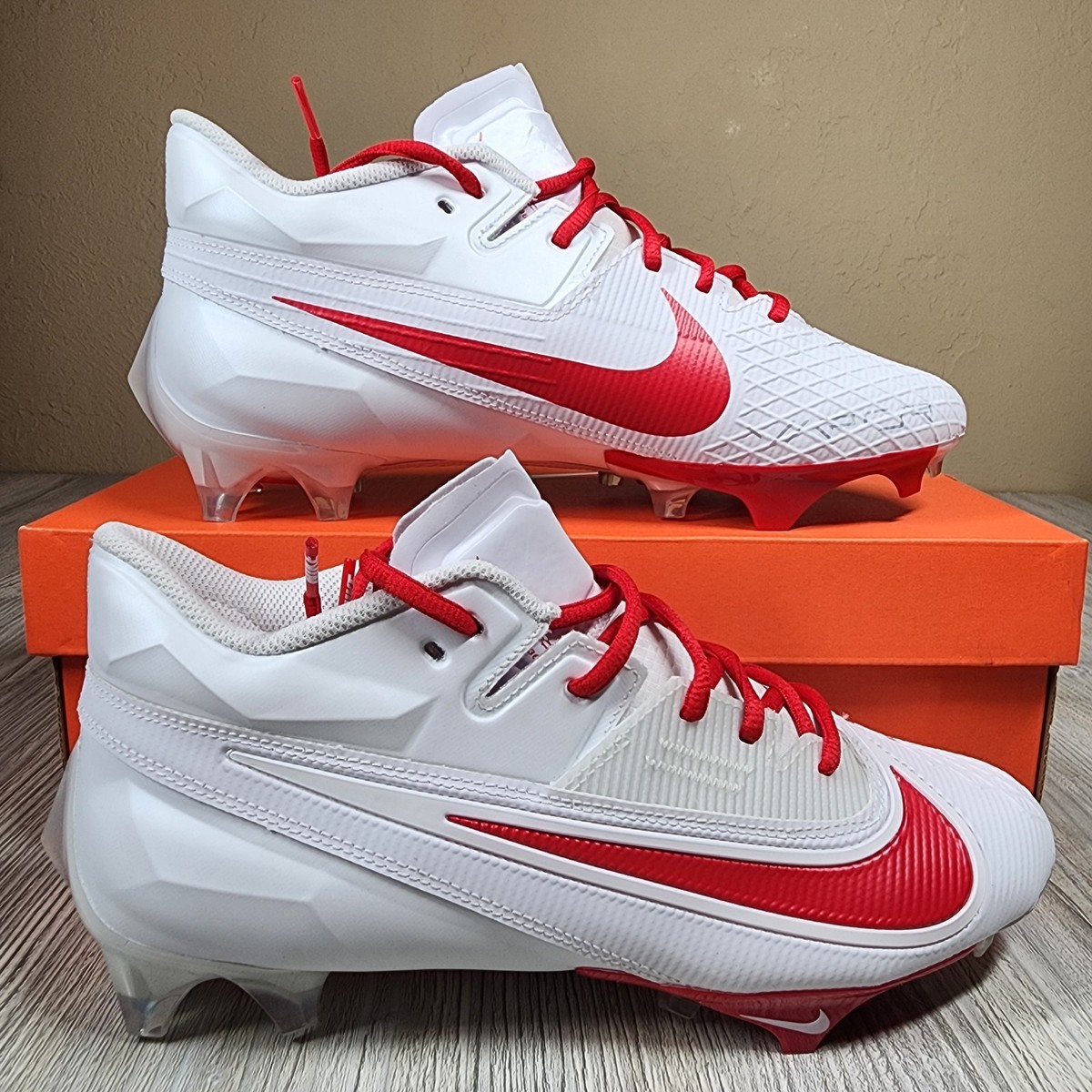 Nike Vapor‎ Edge Elite 360 2 TB Football Cleats White FD5713-100 Mens Size 11.5 Nike Vapor Edge Elite 360 2 TB Football Cleats White FD5713  main image 3