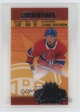 2024 Upper Deck Credentials Acetate Retro Ticket Access Rookies Lane Hutson RC