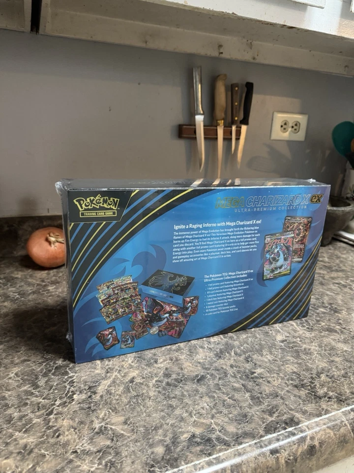 Pokemon TCG Phantasmal Flames Mega Charizard EX UPC - Factory Sealed - In Hand - Image 2 of 3