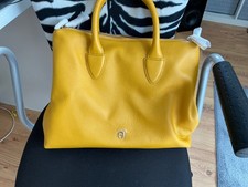 Aigner Zita Gelb neu Tasche