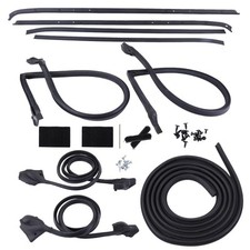 Rubber Door Weatherstrips For Camaro Firebird 1970-1981 Front Rear Molding Kit