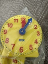 Learning Resources Clocks 4" Geared Mini Clocks, Teachers Tool Homeschool
