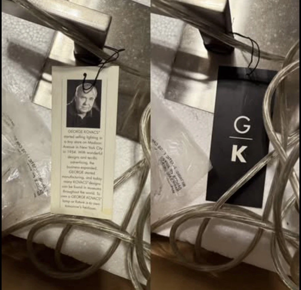 Colgante George Kovacs por Minka P8116-084 6 luces - níquel cepillado - retirado Foto 2 de 4