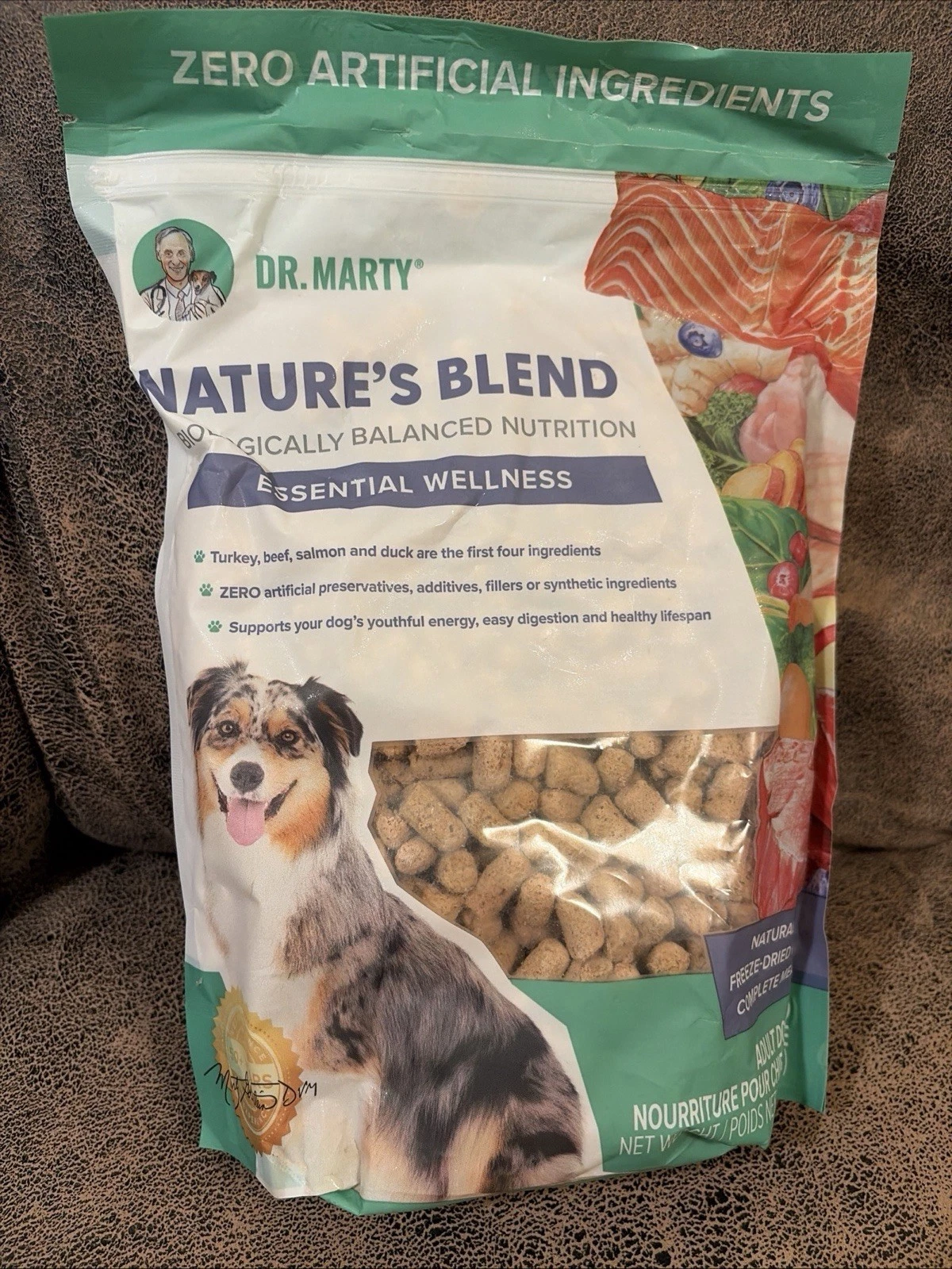 Dr. Marty Nature's Blend Freeze-Dried Raw Dog Food 16OZ (454G)