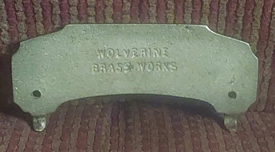 Soporte de papel higiénico Harry Radmacher & Co fontaneros Wolverine latón Worls Monmmoth Foto 3 de 4