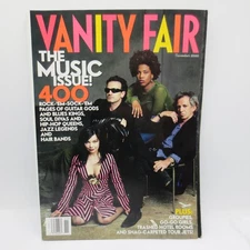 Vanity Fair Magazine November 2000 The Music Issue Bono Bjork