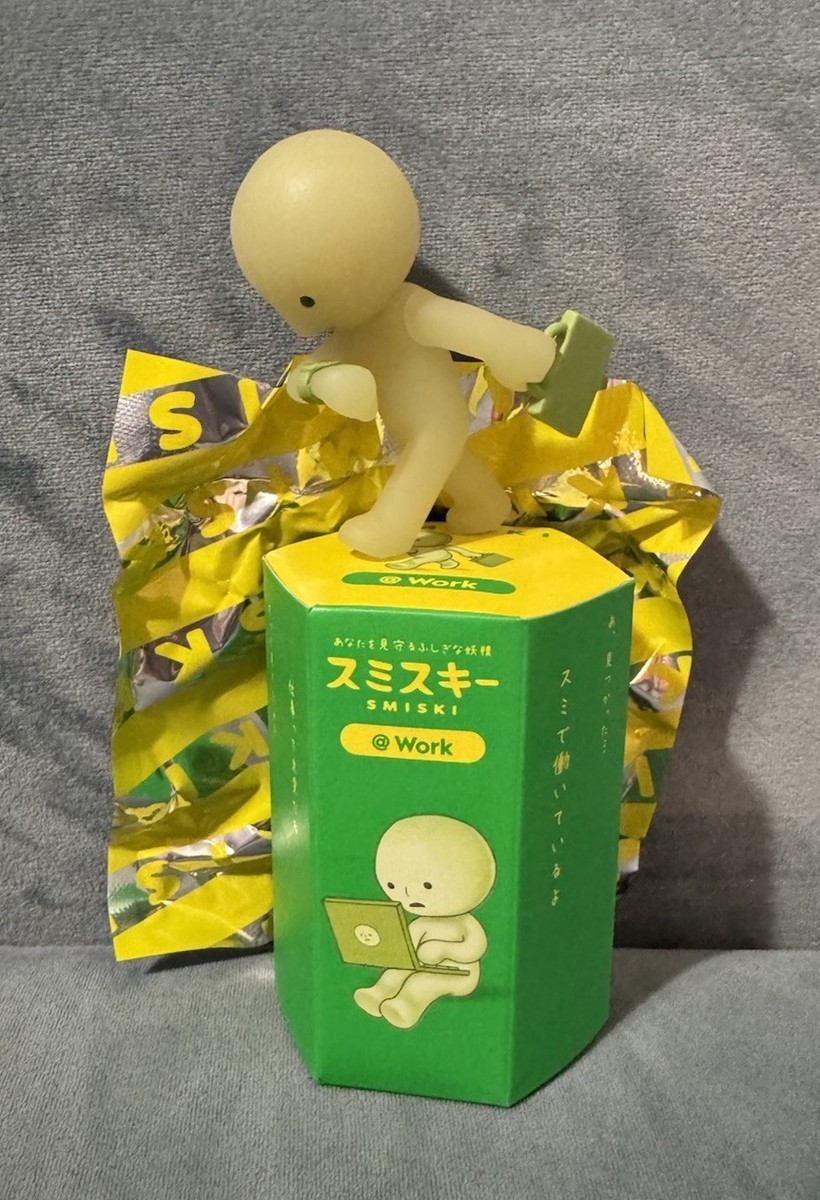 Authentic Smiski Work Series Confirmed Open Blind Box - Smiski on