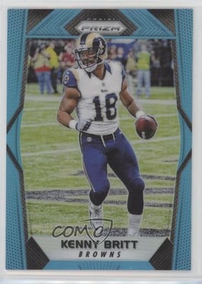 2017 Panini Prizm Light Blue Prizm 135/199 Kenny Britt #60 11pj