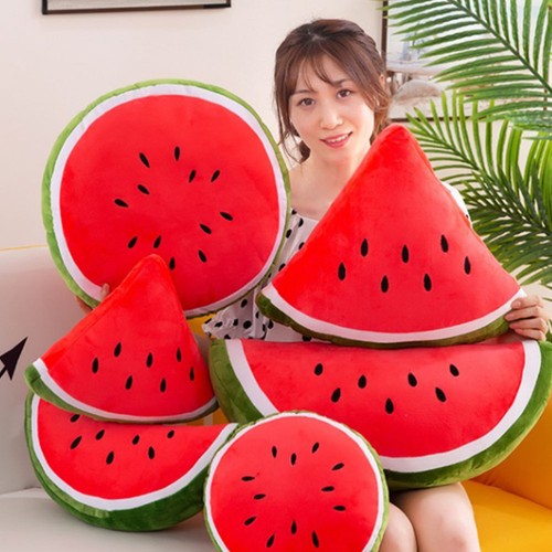 Simuliertes Wassermelonenweichkissen Kind Wassermelonen-Sitzkissen Fruchtkissen - Bild 10 von 12