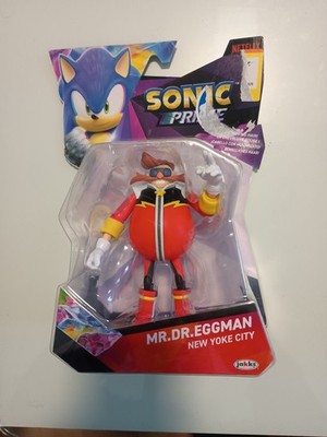 Sonic Prime Mr Dr Eggman New Yoke City Action Figure 5''