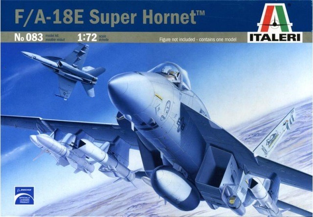 8001283800839 Пластиковая модель F/A-18E Super Hornet Italeri