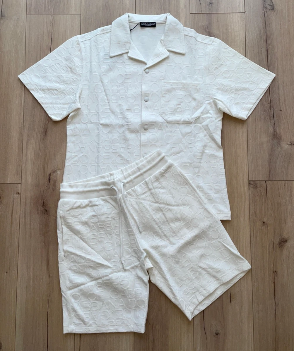 Dolce&Gabbana Short Sleeve White Shirts for Men for sale | eBay