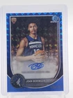 JOAN BERINGER 2025-26 BOWMAN CHROME BLUE GEOMETRIC ROOKIE AUTO /150 Q5781