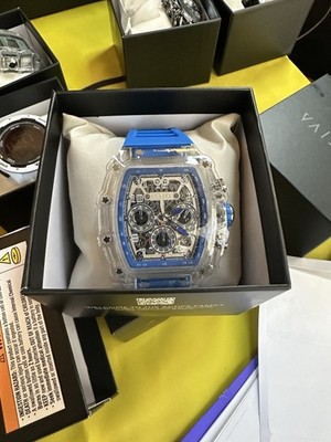 NEW Activa Circuit X Invicta Skeleton Dial 44.3mm PC Case Blue Watch