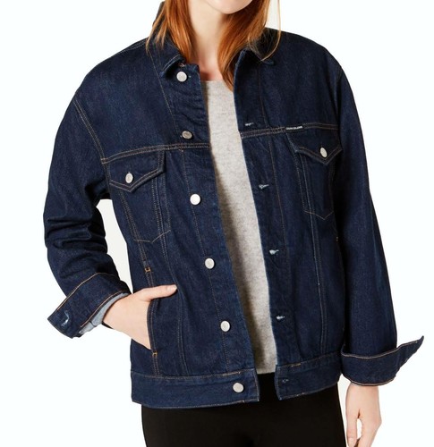 Calvin Klein Jeans Dark Wash Trucker 