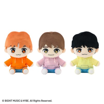 TOMORROW X TOGETHER - txt テヒョン ぬいぐるみ ドール 10cm TOMORROW X TOGETHER Sitting Plush Toy Doll Set of 5 H16cm