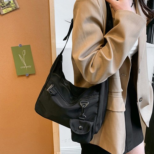 Fitness Sport Shoulder Bag Large Capacity Crossbody Bag with Earphone Bag Boys - Picture 9 of 12
