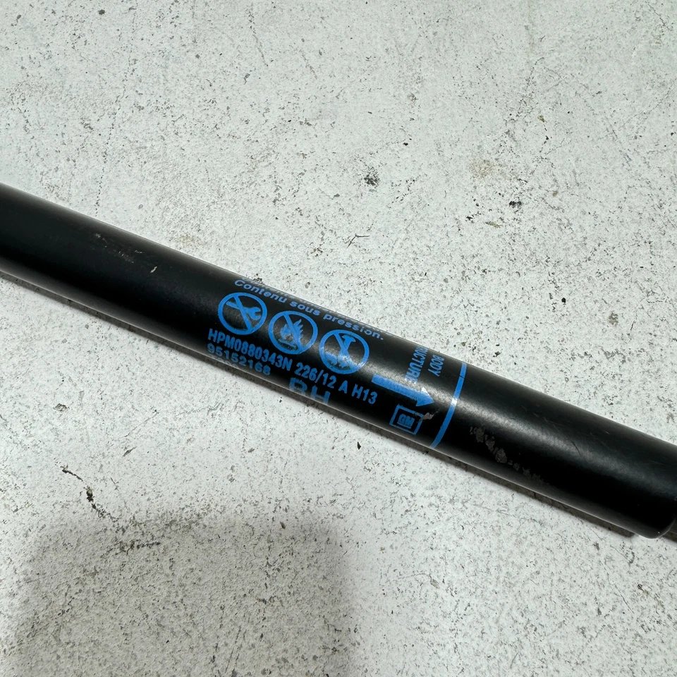 Chevrolet Sonic 2013-2020 puerta levadiza trasera derecha del lado del pasajero puntal del maletero OEM Foto 3 de 4